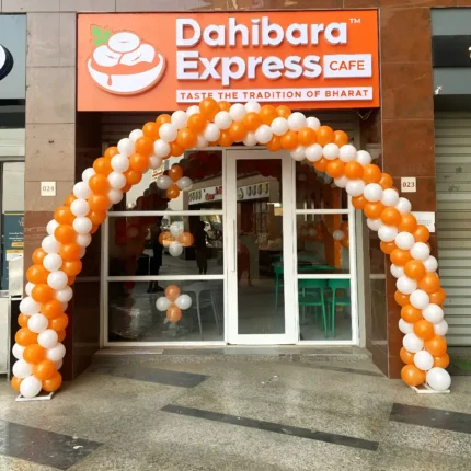 Cafe Opening Entrance Decoration