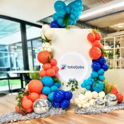 Balloon Setup For Corporate Event