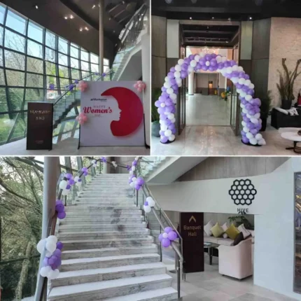 Naari Shakti Decoration Setup