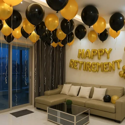 Simple Retirement Decoration